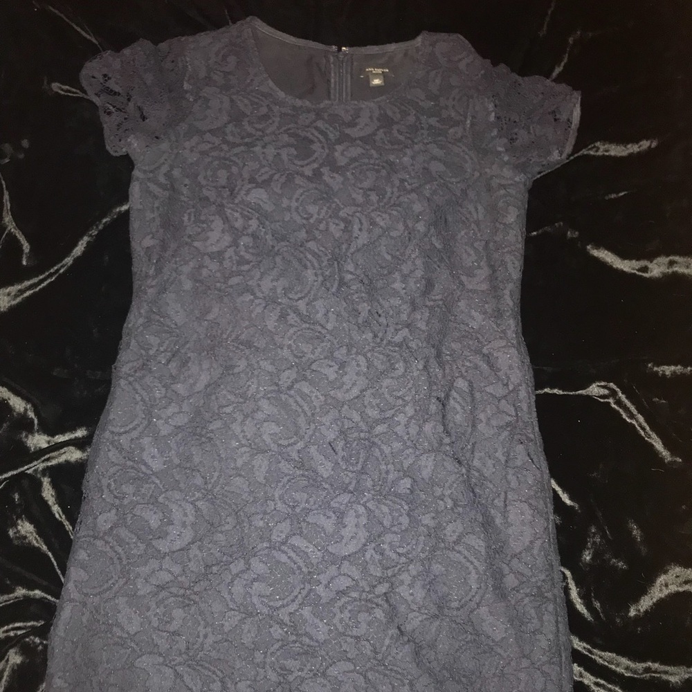 Ann Taylor Lace dress navy